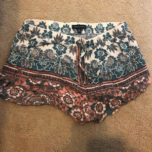 Boho Patterned Shorts